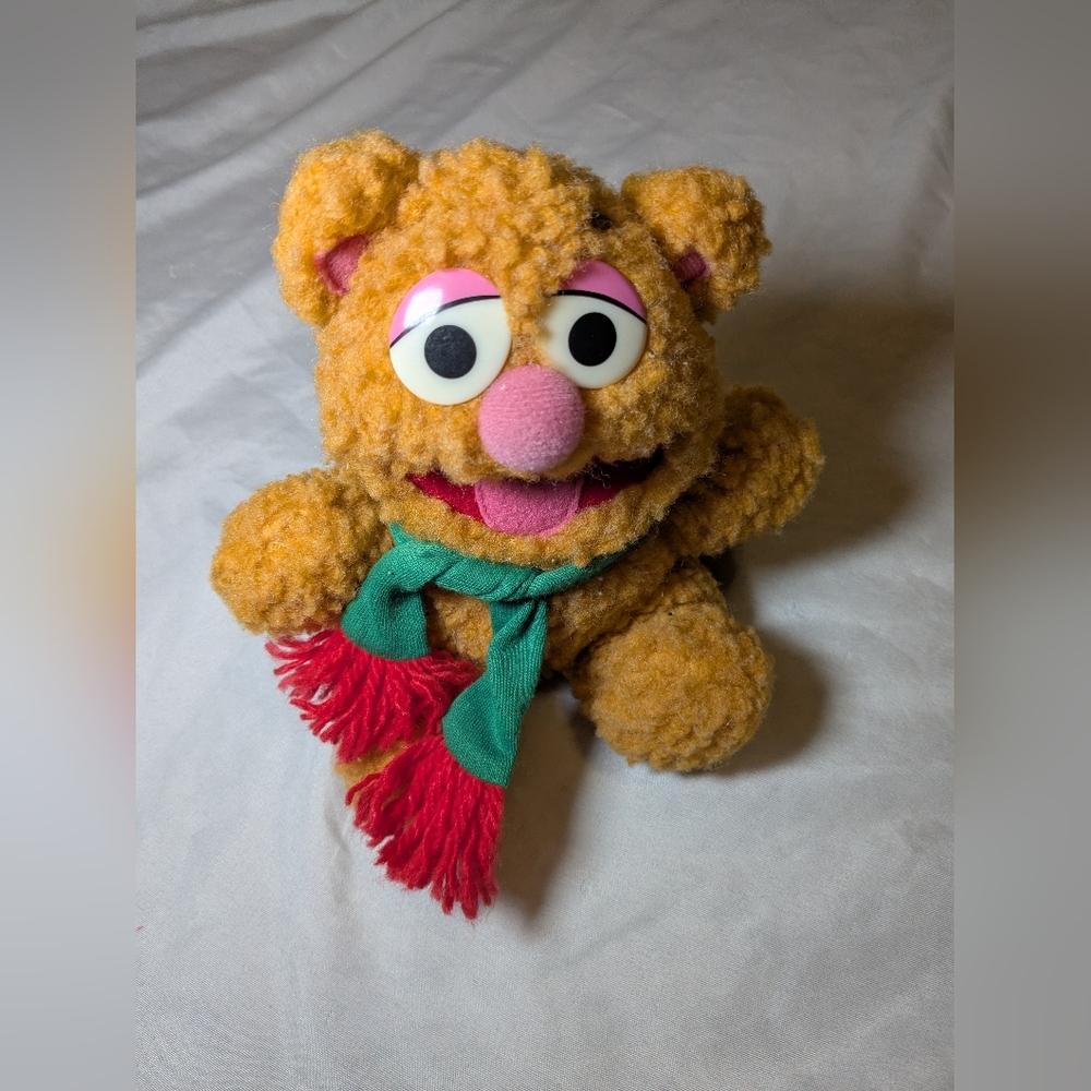 Vintage‎ 1987 Henson Associates Baby Fozzie Bear Plush